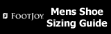 Foot Joy Men's Shoe Sizing Guide Foot Joy Men's Shoe Sizing Guide