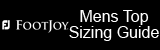 Foot Joy Mens Top Sizing Guide Foot Joy Mens Top Sizing Guide
