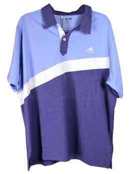 Adidas Junior's Climalite Angular Color Blocked Polo
